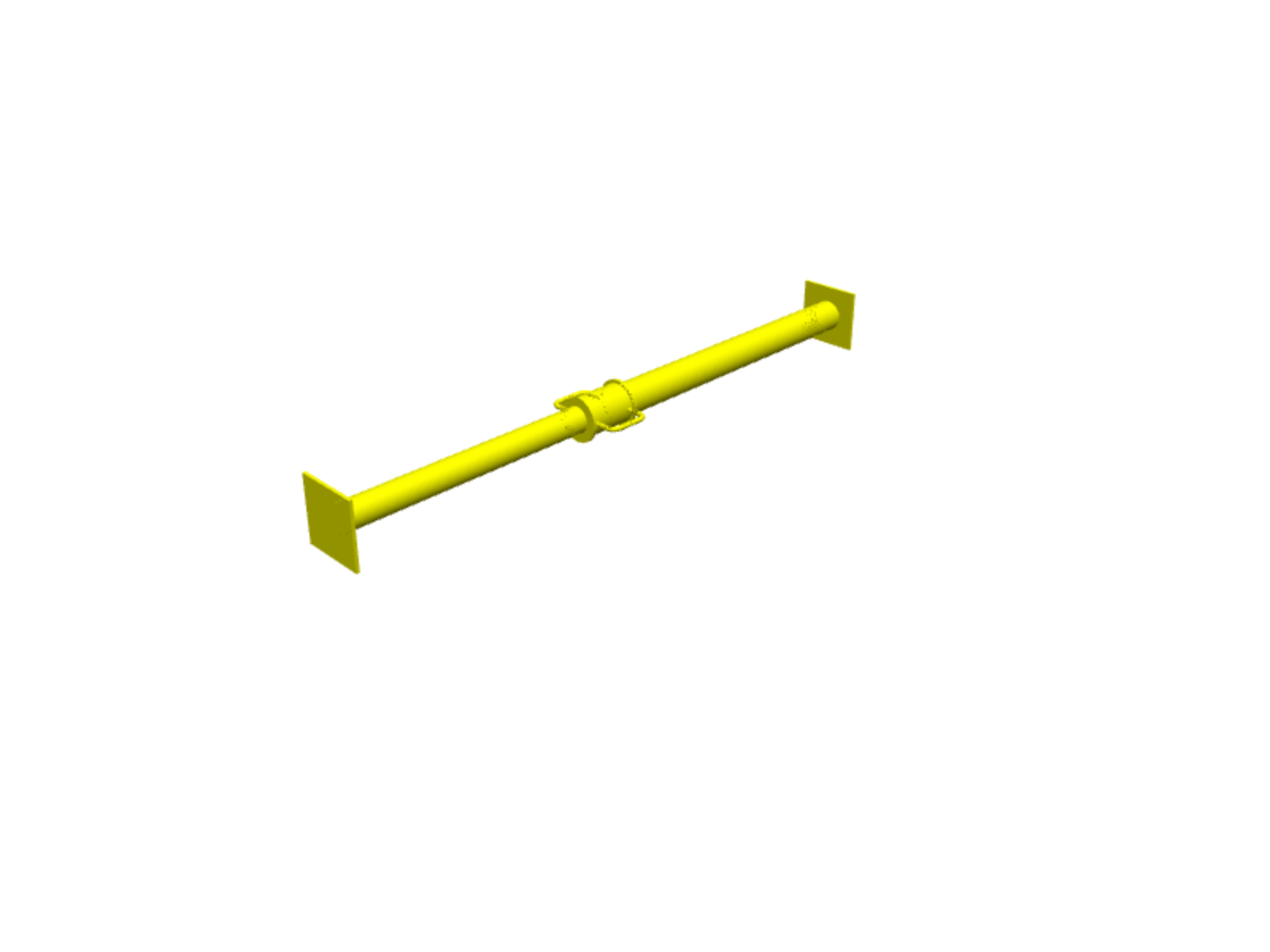 Slab adjustable scaffolder